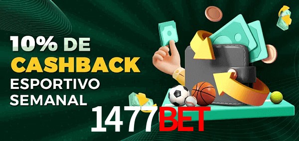 10% de bônus de cashback na 1477bet